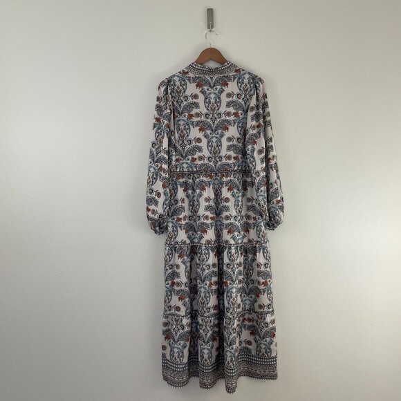 Show Me Your Mumu Loretta Maxi Dress in Cool Paisley Size Medium - Picture 2 of 7